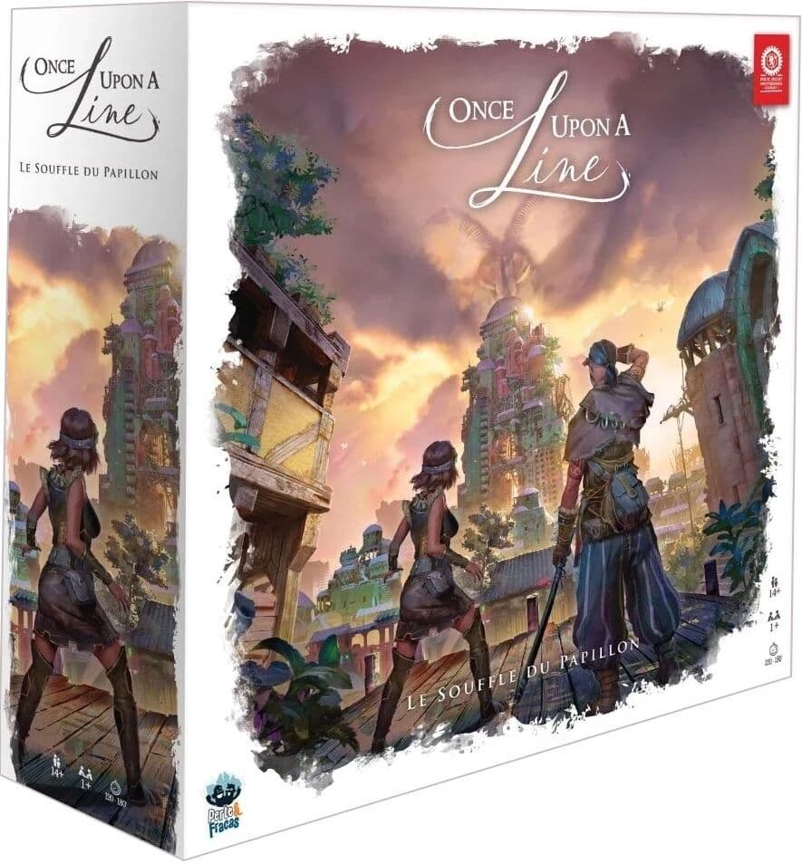 Couverture du jeu Once Upon A Line : Le Souffle du Papillon