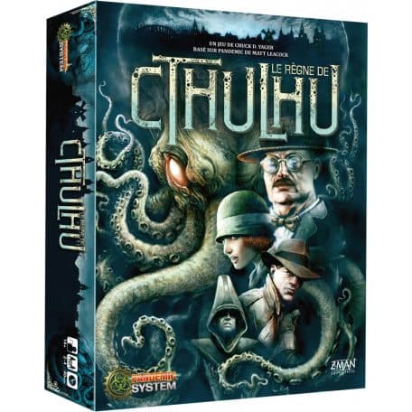 Couverture du jeu Pandemic : Le Règne de Cthulhu