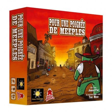 Couverture du jeu Pour Une Poignée De Meeples