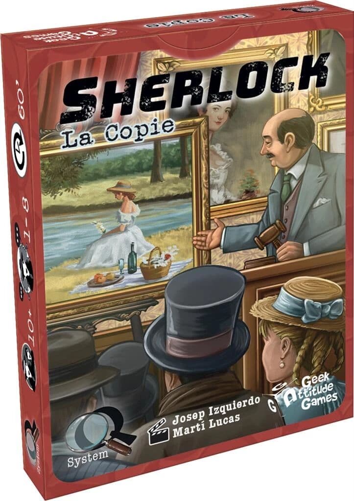Couverture du jeu Sherlock - Q System : La Copie