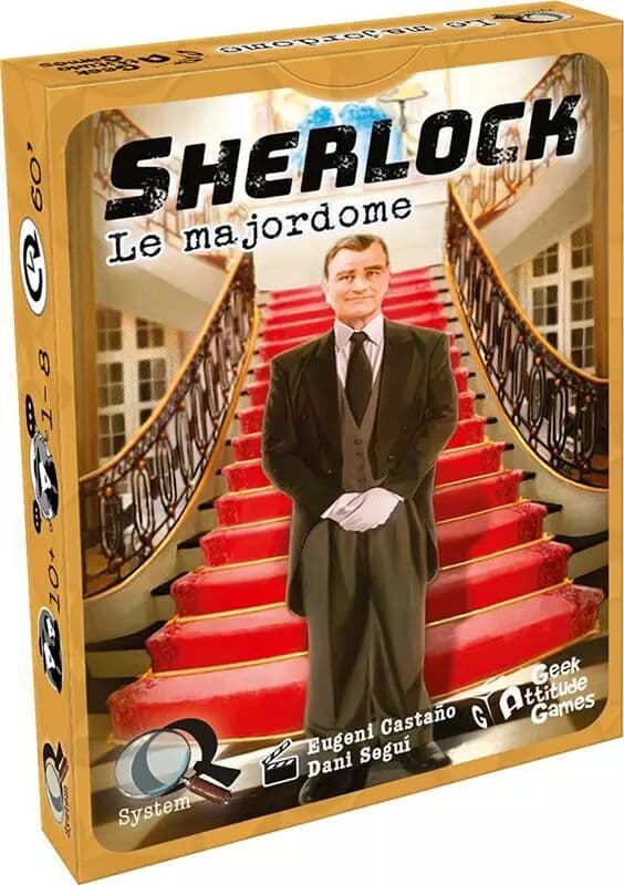 Couverture du jeu Sherlock - Q System : Le Majordome