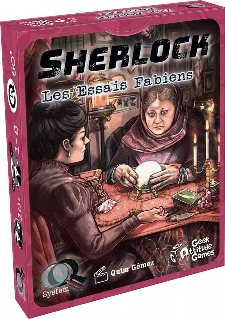 Couverture du jeu Sherlock - Q System : Les Essais Fabiens