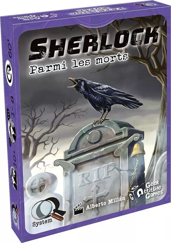 Couverture du jeu Sherlock - Q System : Parmi les Morts