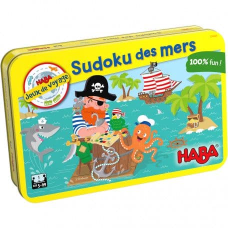 Couverture du jeu Sudoku des mers