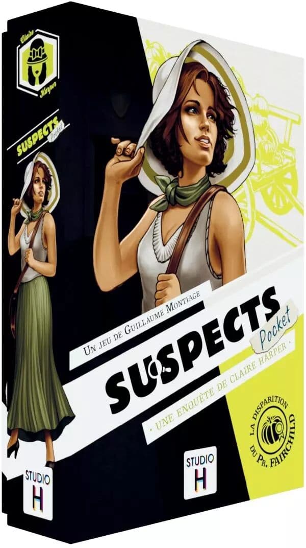 Couverture du jeu Suspects Pocket : La Disparition du Pr Fairchild