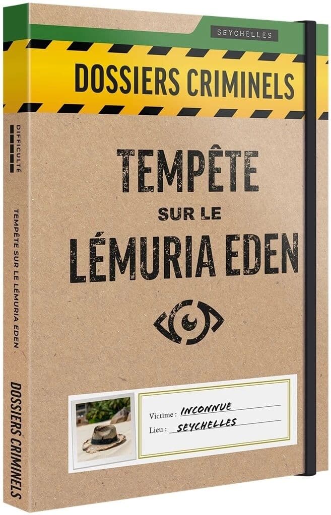 Couverture du jeu Tempête sur le Lémuria Eden (Dossiers Criminels)