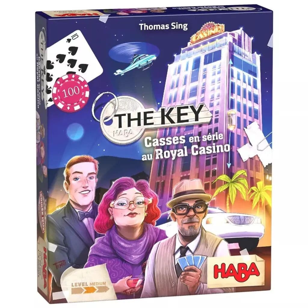 Couverture du jeu The Key - Casse en Série au Royal Casino