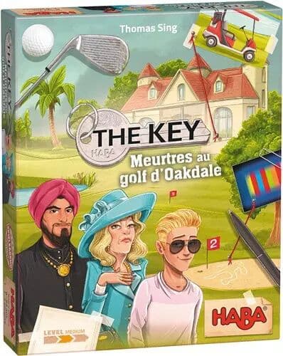 Couverture du jeu The Key - Meurtres au golf d'Oakdale