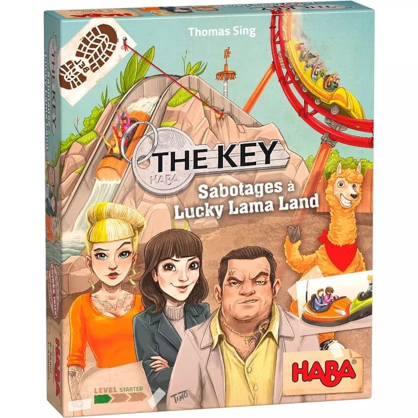 Couverture du jeu The Key - Sabotage à Lucky Lama Land