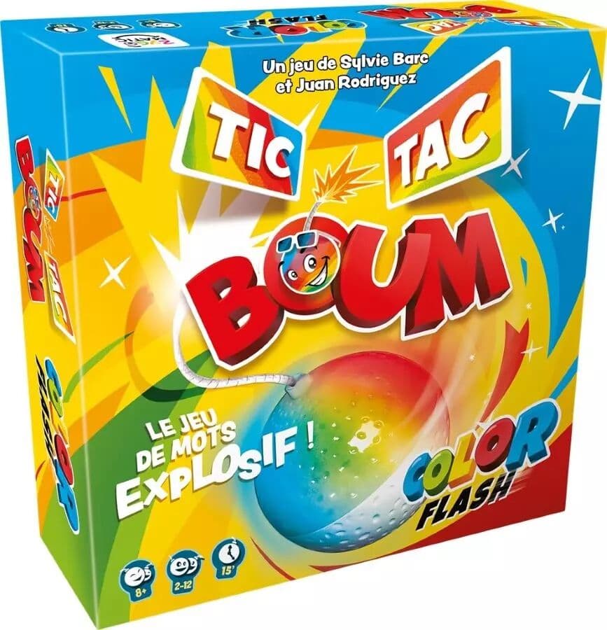 Couverture du jeu Tic Tac Boum Color Flash
