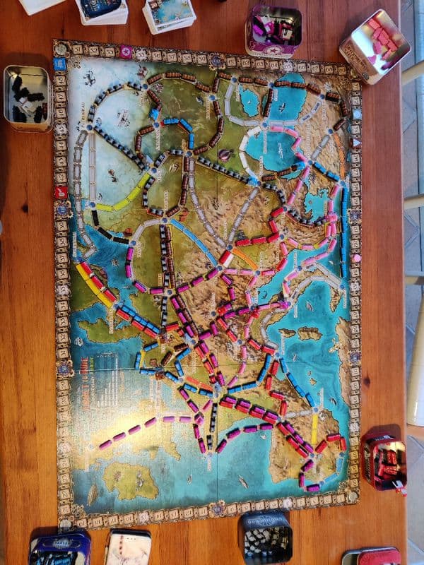 Couverture du jeu Les Aventuriers du Rail : Europe