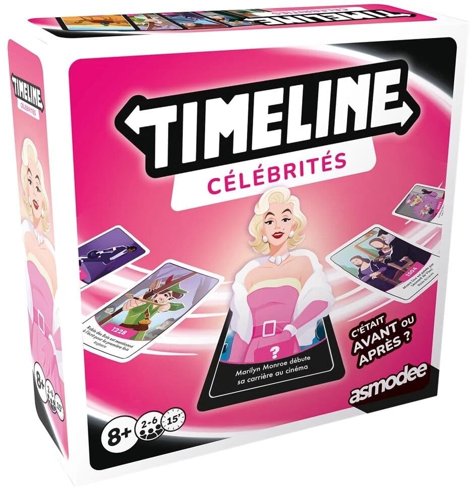Couverture du jeu Timeline : Célébrités