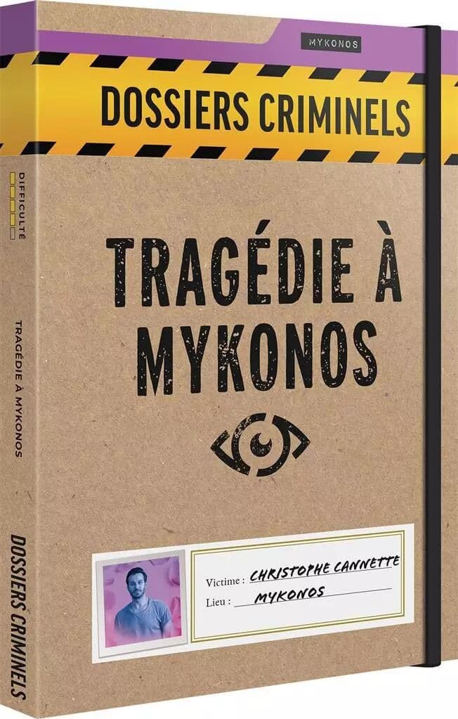 Couverture du jeu Tragédie à Mykonos (Dossiers Criminels)