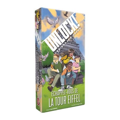Couverture du jeu Unlock ! Escape Geeks Le Jeu - Echappez vous de la tour Eiffel
