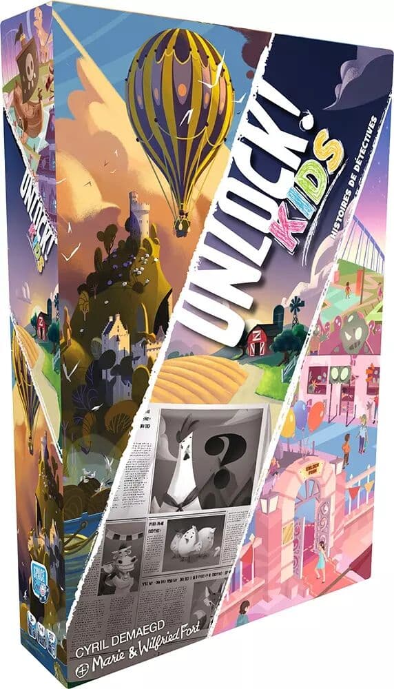 Couverture du jeu Unlock! Kids : Histoires de Détectives