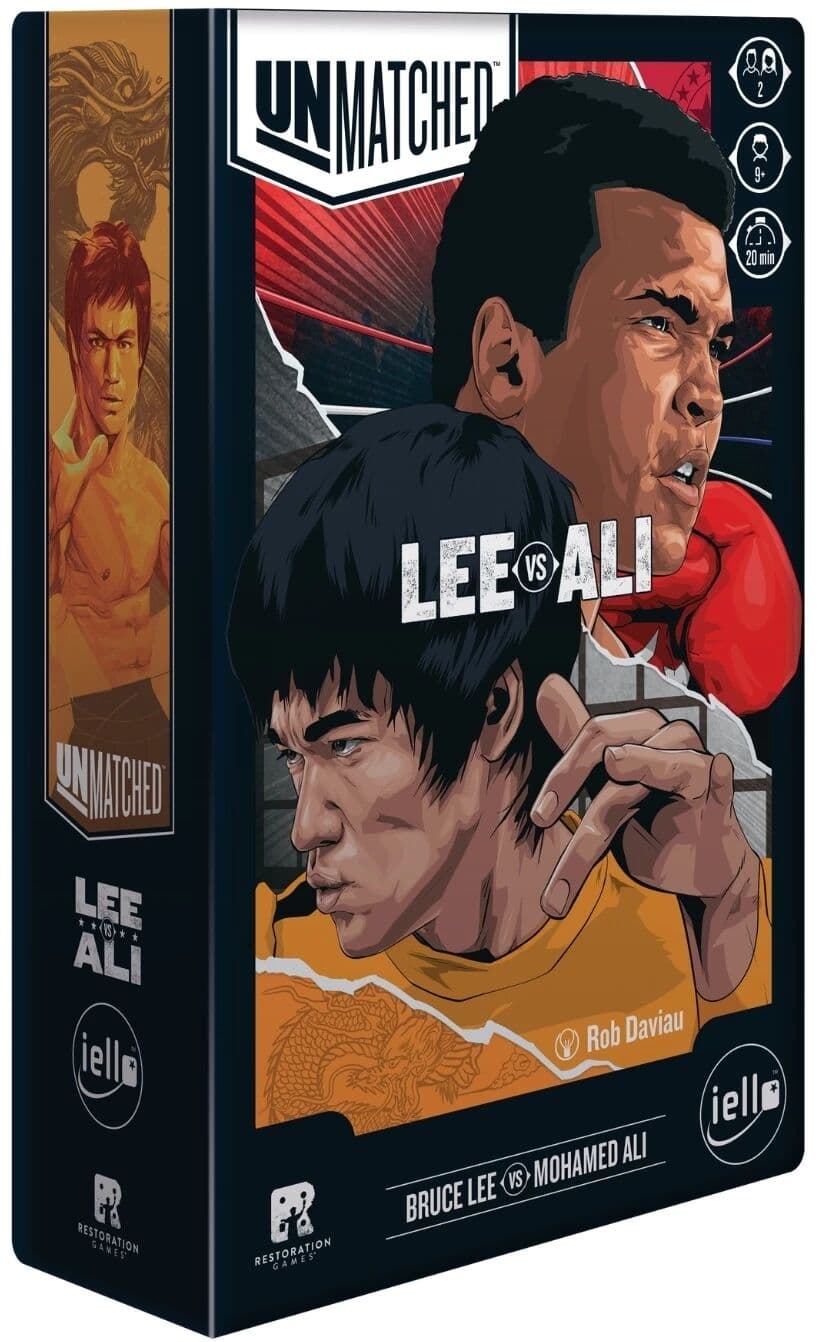 Couverture du jeu Unmatched - Bruce Lee Vs Mohammed Ali