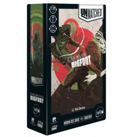 Couverture du jeu Unmatched : Robin des Bois vs Bigfoot