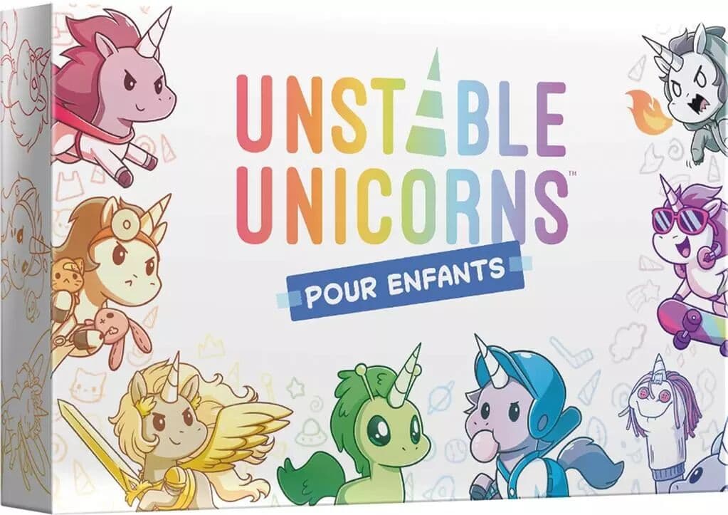 Couverture du jeu Unstable Unicorns - Pour Enfants